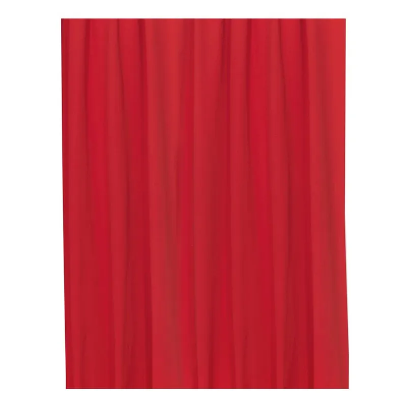 Czerwona zasłona Mike & Co. NEW YORK Plain Red, 170x270 cm Bonami Oferta czasowa
