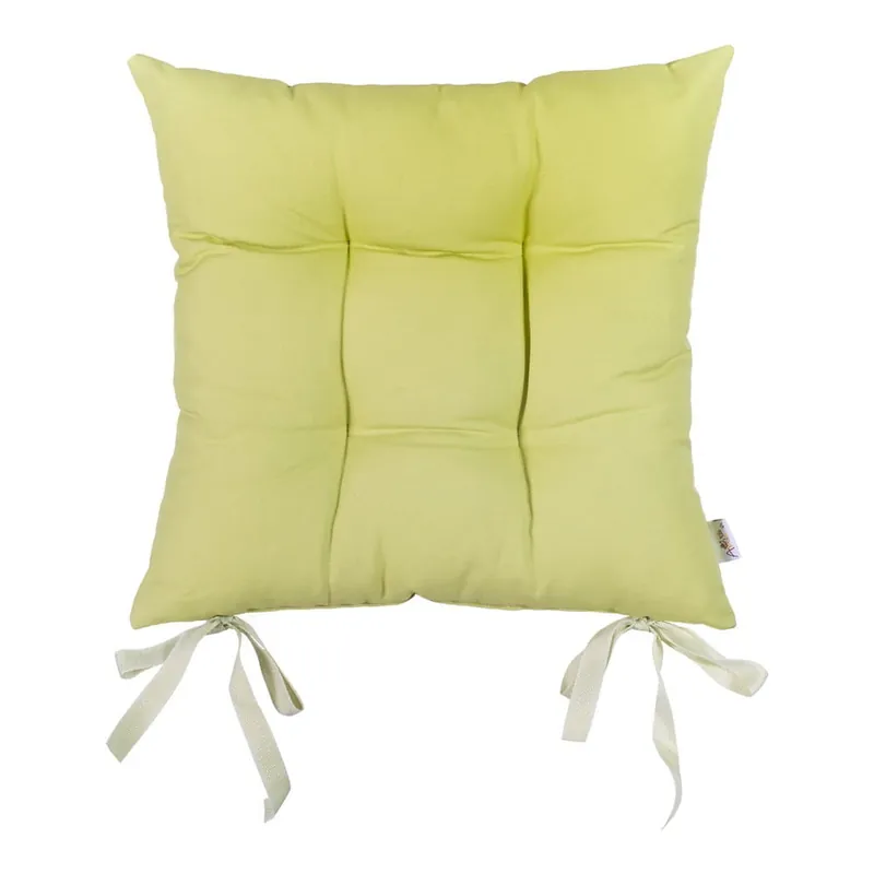 Zielona poduszka na krzesło Apolena Simply Green, 41x41 cm Bonami Szybka dostawa