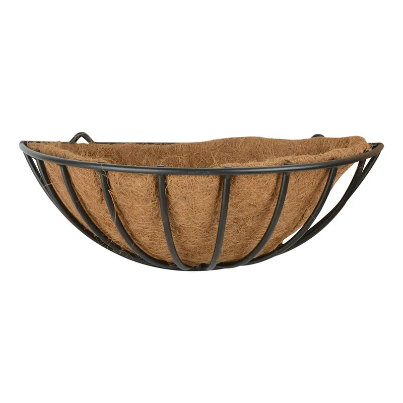 Zamów dziś Metalowy koszyk ścienny Esschert Design Nice, szer. 49,8 cm Bonami