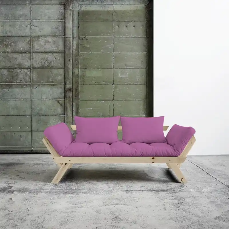 Sofa rozkładana Karup Bebop Natural/Taffy Pink Bonami Dostępne od ręki