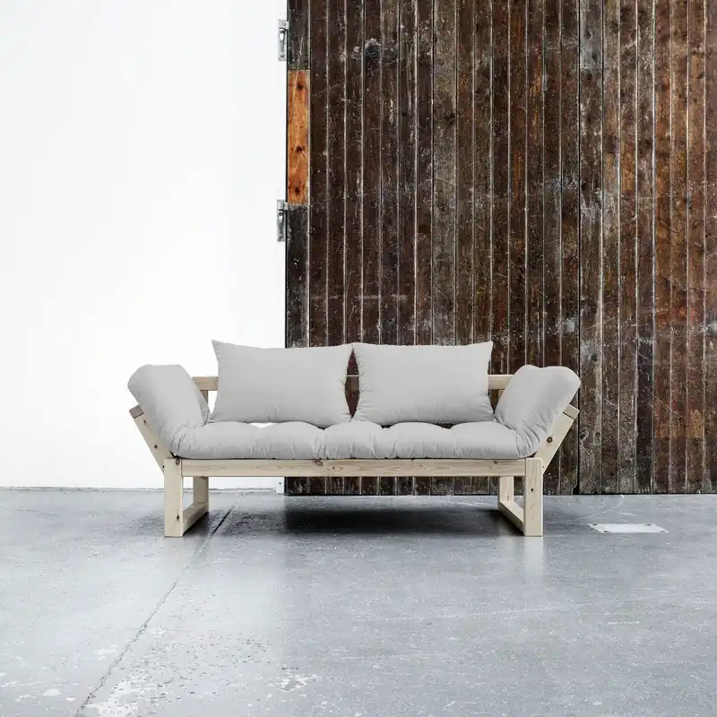 Sofa rozkładana Karup Edge Natural/Light Grey Bonami Rabat