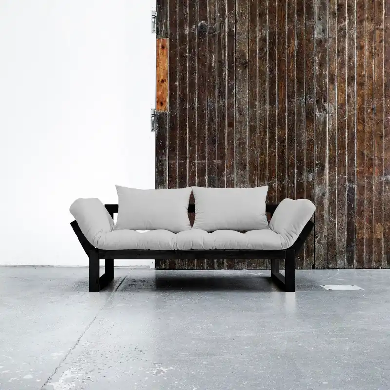 Wysoka jakość Sofa rozkładana Karup Edge Black/Light Grey Bonami