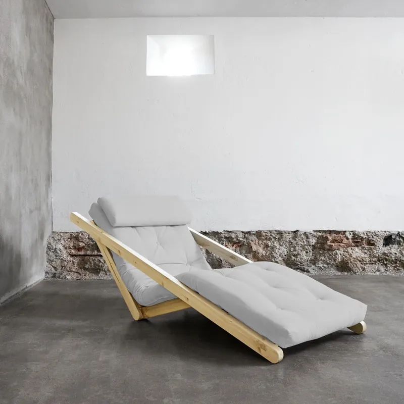 Nowość Szezlong rozkładany Karup Figo Raw/Light Grey Bonami