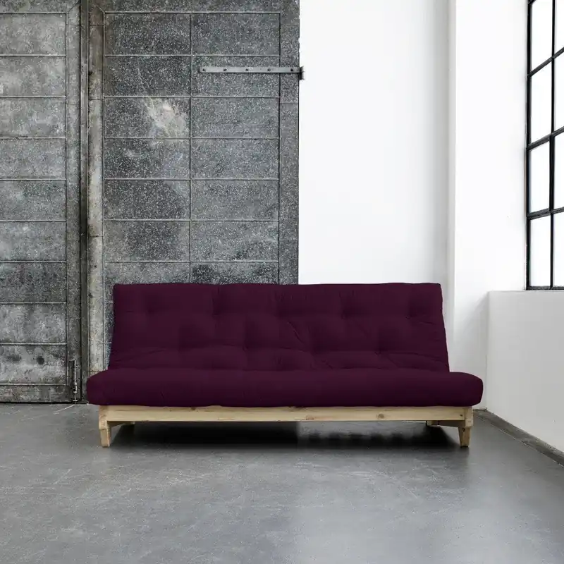Sofa rozkładana Karup Fresh Raw/Purple Plum Bonami Nowość