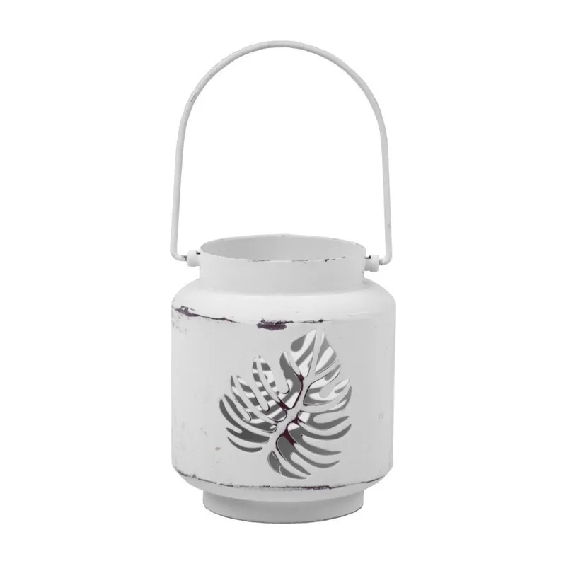 Biały lampion Ego Dekor Simple, ⌀ 9,5 cm Bonami Nowość