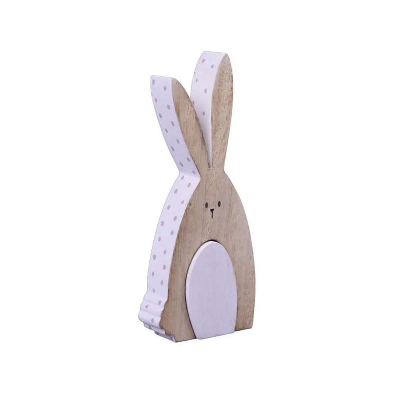 Dekoracyjny zając drewniany Ego Dekor, 15x6,5 cm Bonami Oferta czasowa