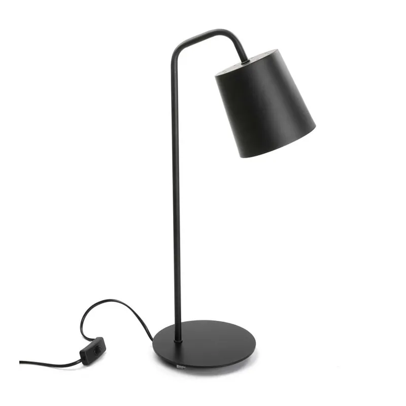 Hit sprzedaży Czarna lampa stołowa Versa Balance Bonami