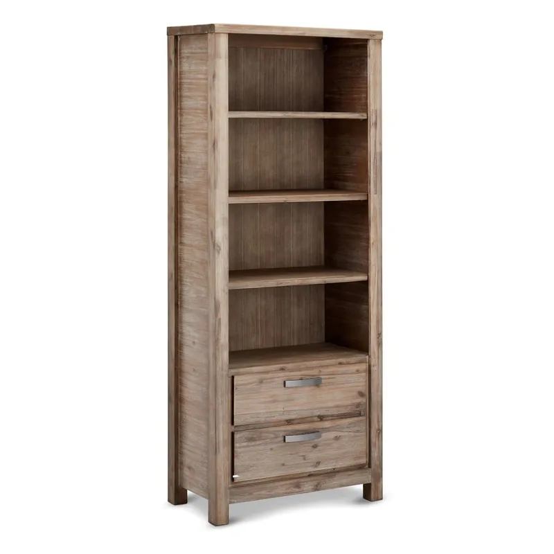 Biblioteczka z drewna akacjowego Furnhouse Alaska Bonami Kup teraz