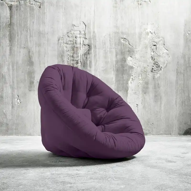Fotel rozkładany Karup Nido Purple Bonami Tani