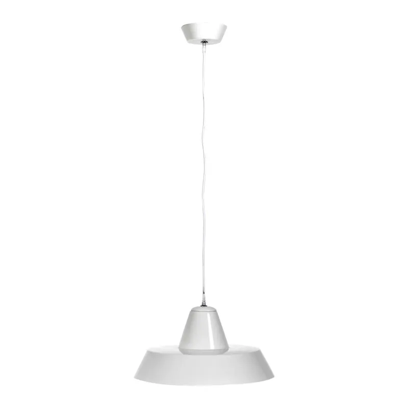 Biała ceramiczna lampa wisząca Creative Lightings Vintage Silver Leaf Bonami Taniej