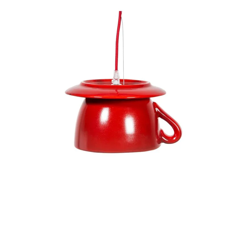 Cena promocyjna Czerwona ceramiczna lampa wisząca Creative Lightings Coffee Time Bonami