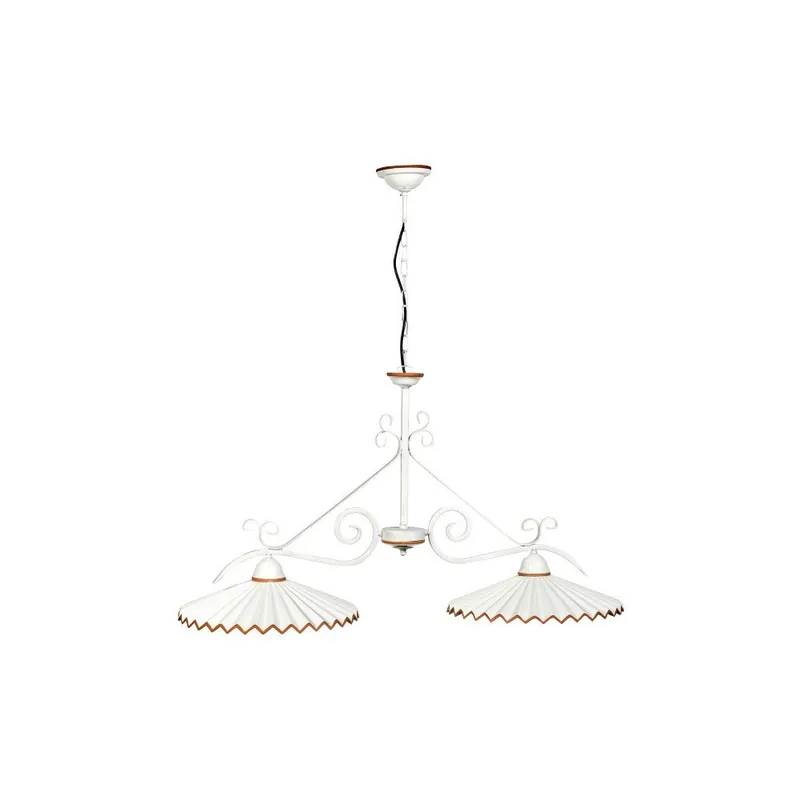 Tylko dziś Biała ceramiczna lampa wisząca Creative Lightings Emma Bonami