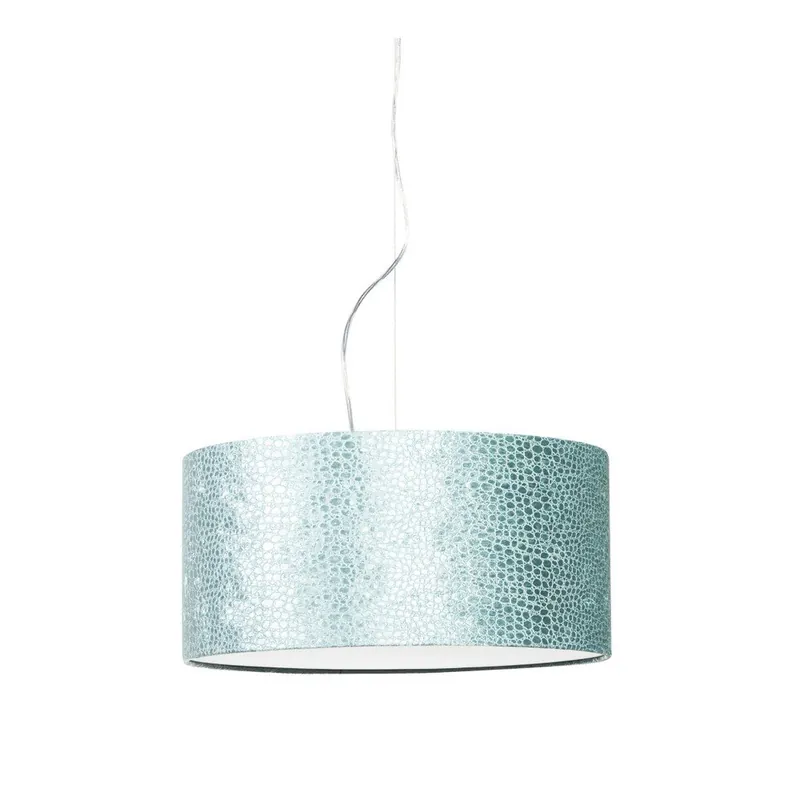 Turkusowa lampa wisząca ze skóry krokodyla Creative Lightings Glamour Bonami Ekspresowa dostawa