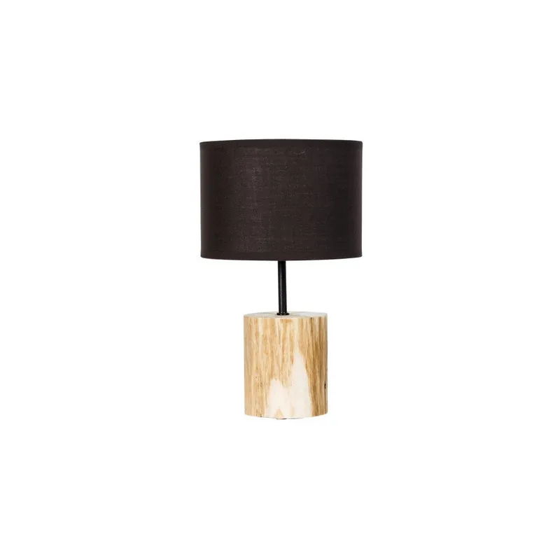 Zamów teraz Brązowa lampa stołowa Creative Lightings Lignea Pinto Bonami