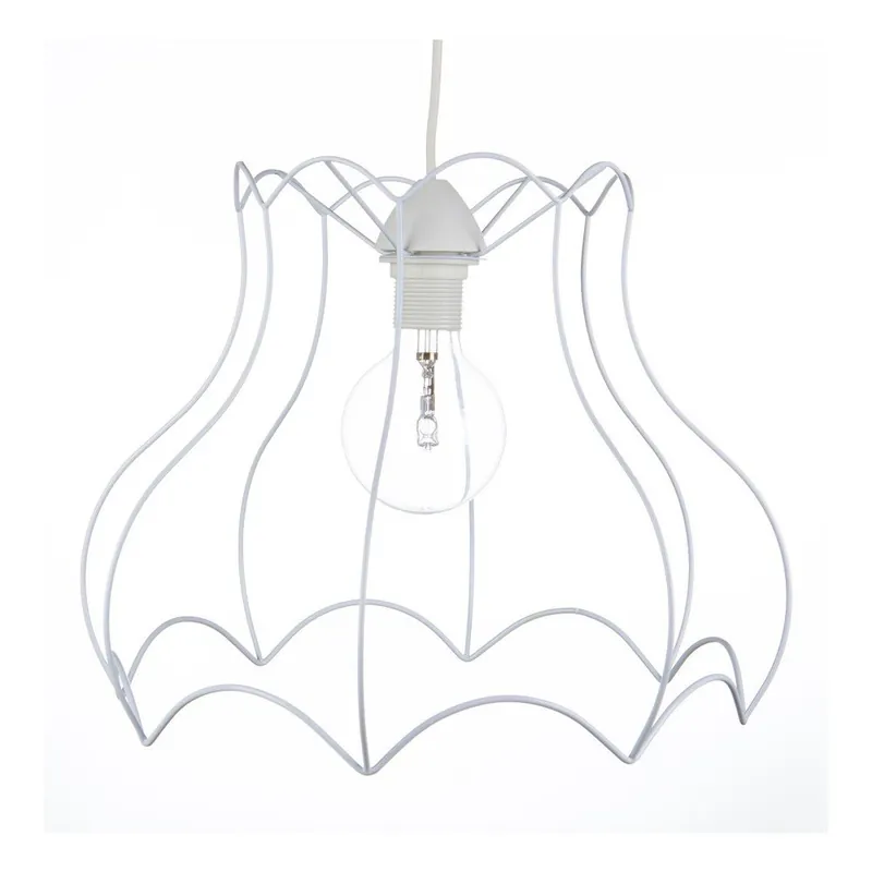 Biała lampa wisząca Creative Lightings Naked Light Dos Bonami Zniżka