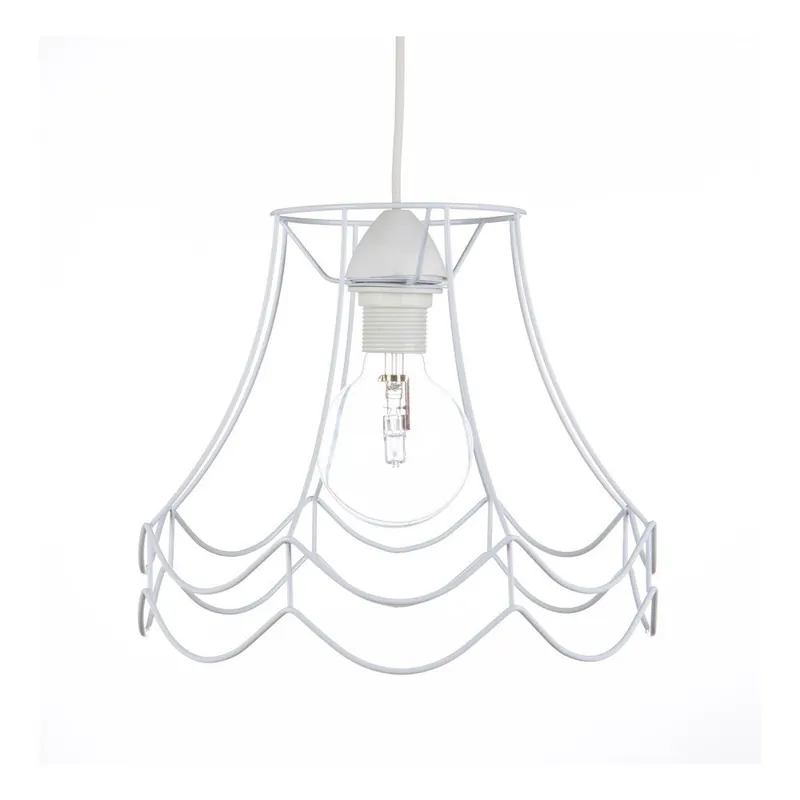 Biała lampa wisząca Creative Lightings Naked Light Sinco Bonami Zamów dziś