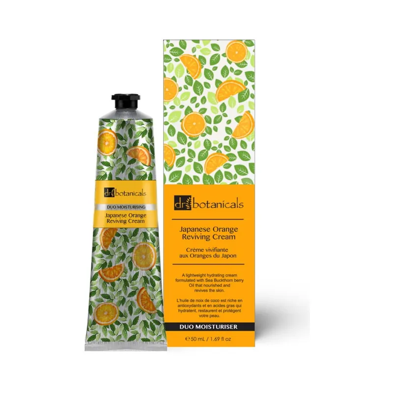 Szybka dostawa Krem nawilżający Dr. Botanicals Japanese Orange Reviving, 50 ml Bonami