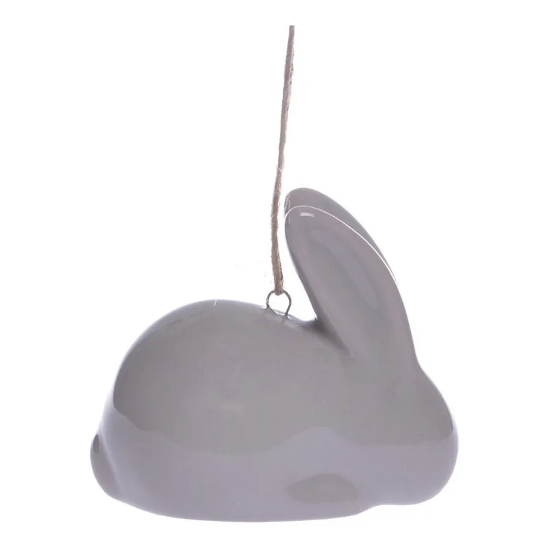 Beżowy ceramiczny zajączek wiszący Ewax Cute Rabbit Bonami Tylko do końca tygodnia