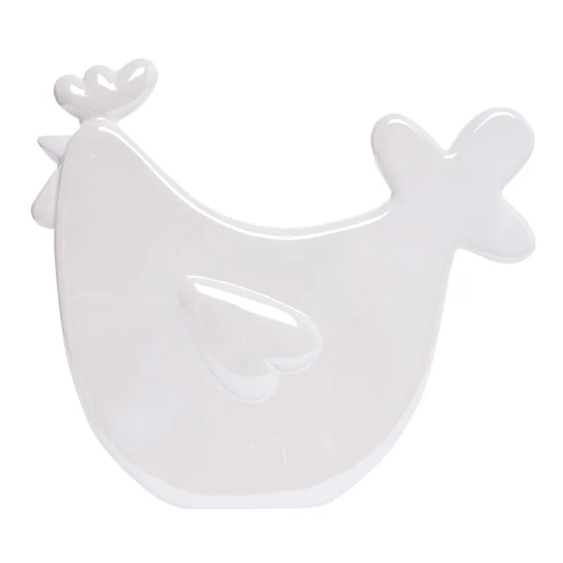 Biała kurka ceramiczna Ewax Pearl Mrs. Petunia, wys. 16 cm Bonami Tylko dziś