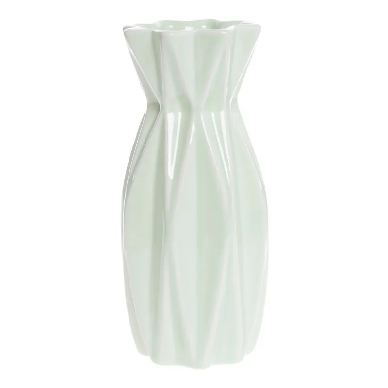 Zielony wazon ceramiczny Ewax Rea, wys. 15 cm Bonami Tylko dziś