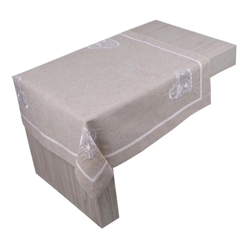 Beżowy obrus Ewax Soft, 85x85 cm Bonami Dostępne od ręki