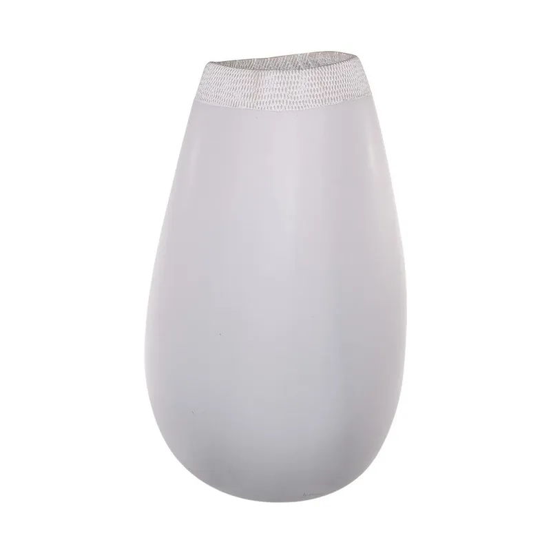 Biały wazon ceramiczny Dino Bianchi, wysokość 39,5 cm Bonami Dodaj do koszyka