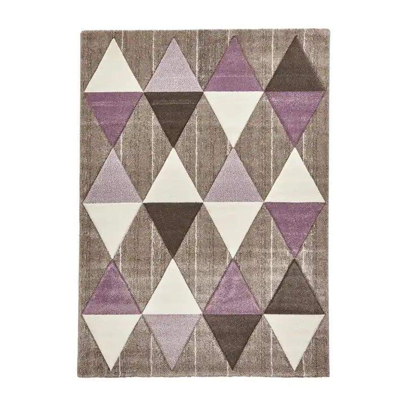Beżowo-fioletowy dywan Think Rugs Brooklyn, 160x220 cm Bonami Premium