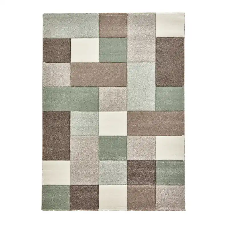Beżowo-zielony dywan Think Rugs Brooklyn, 160x220 cm Bonami Najlepsza cena