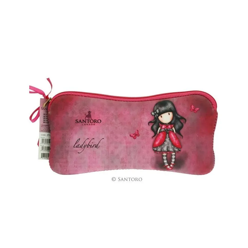 Czerwony piórnik z neoprenu Santoro London Bonami Oferta limitowana
