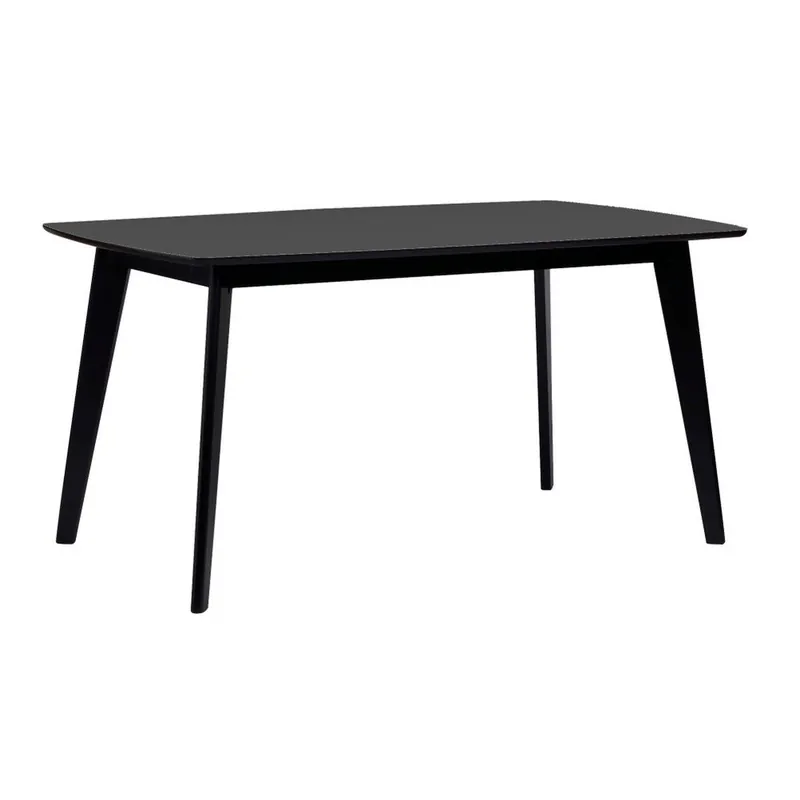 Dostępne od ręki Czarny stół Folke Olivia, dł. 150 cm Bonami