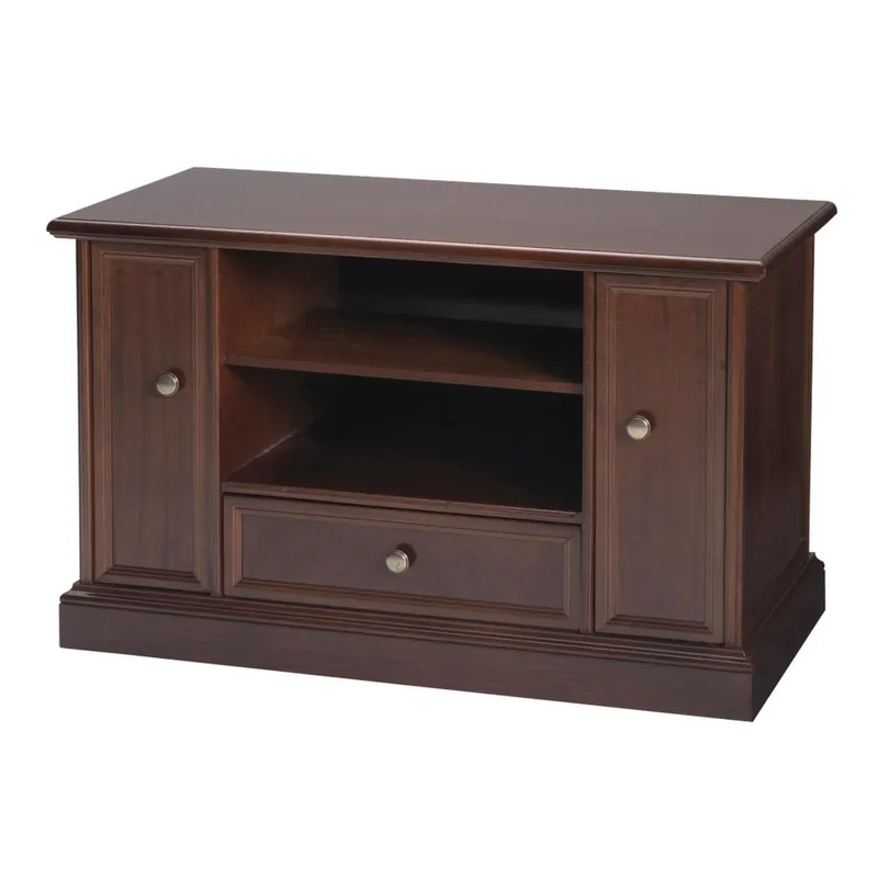 Premium Szafka pod TV z dekorem drewna orzecha Rowico, dł. 90 cm Bonami