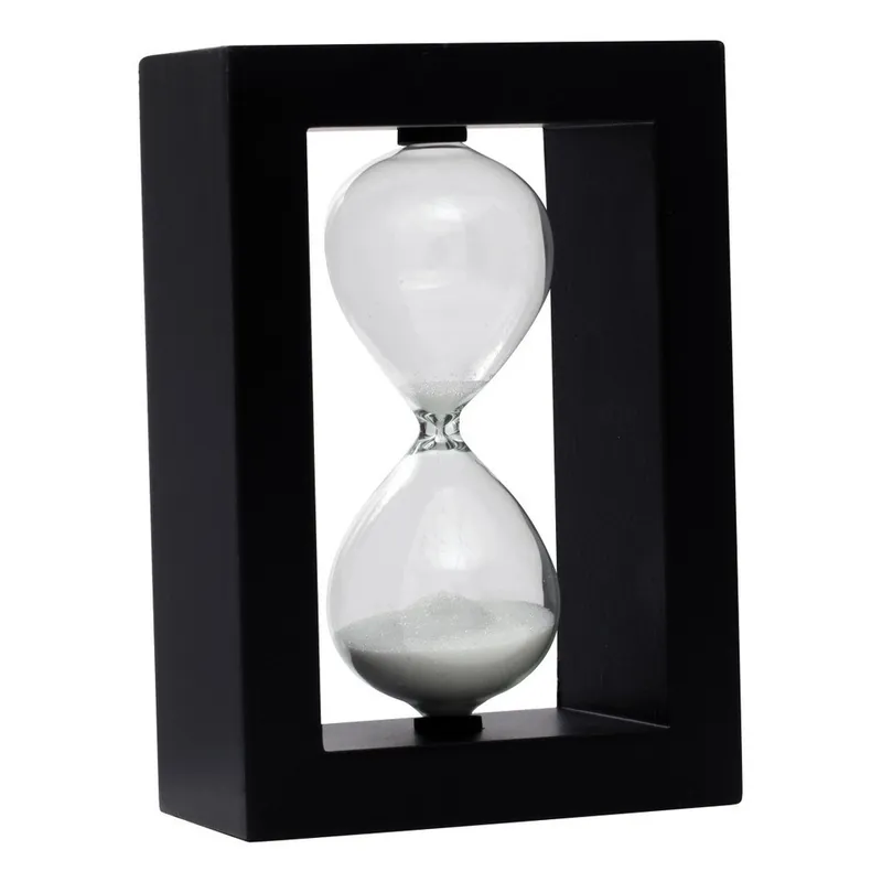 Klepsydra w ramce Mauro Ferretti Cornice Nera, 10x14,5 cm Bonami Wyjątkowa oferta