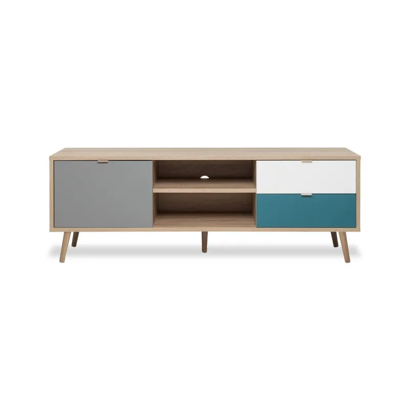Kolorowa szafka pod TV Intertrade Cuba Bonami Premium