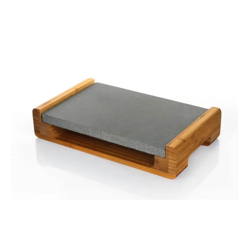 Wybór klientów Taca do serwowania z granitową deską Bambum, 30x20 cm Bonami