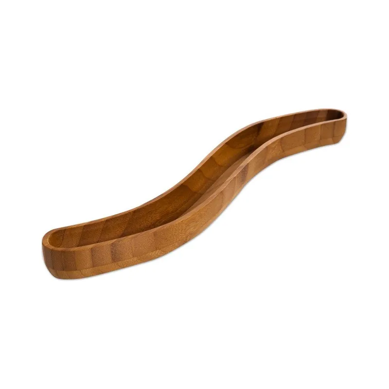 Bezpieczne zakupy Podłużny półmisek do serwowania oliwek Bambum Vormi, dł. 45 cm Bonami