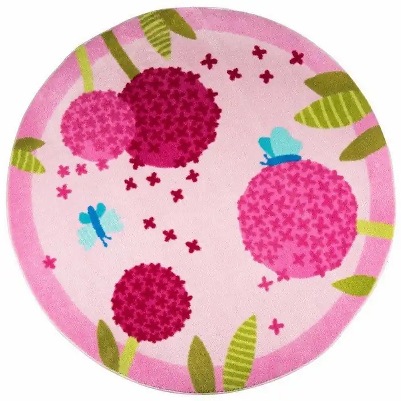 Bezpieczna płatność Dywan dziecięcy Polen Pink, ⌀ 133 cm Bonami