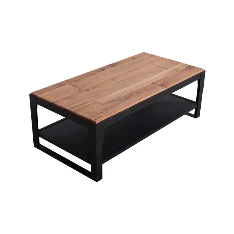 Stolik z drewna dębowego Flame furniture Inc. Soho Bonami Bezpieczna płatność