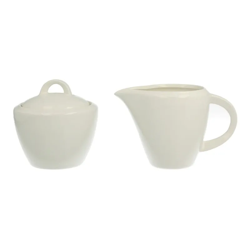 Darmowy zwrot Komplet porcelanowego mlecznika i cukierniczki Duo Gift, 350 ml Bonami