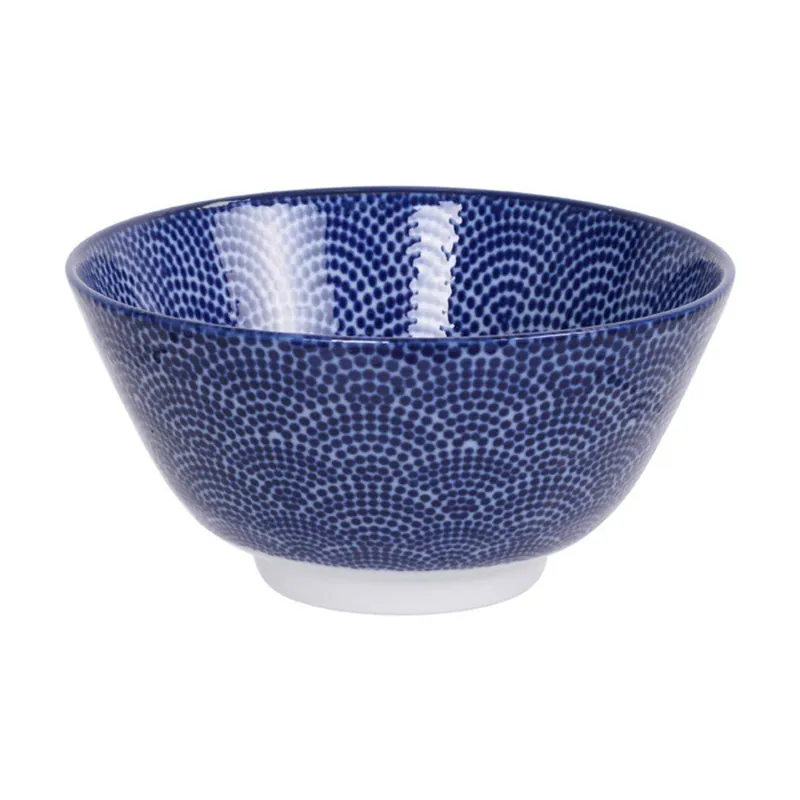 Cena promocyjna Niebieska miska porcelanowa na ryż Tokyo Design Studio, ø 12,6 cm Bonami