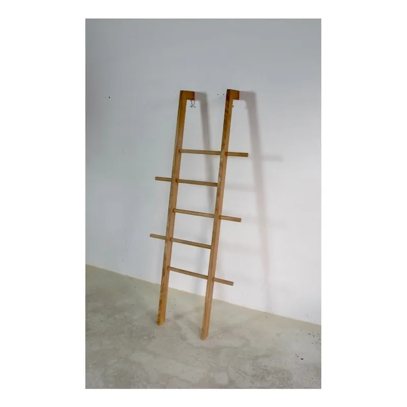 Bezpieczna płatność Brązowy wieszak z drewna dębowego Tidy Boy TB.3.1 Ladder Bonami