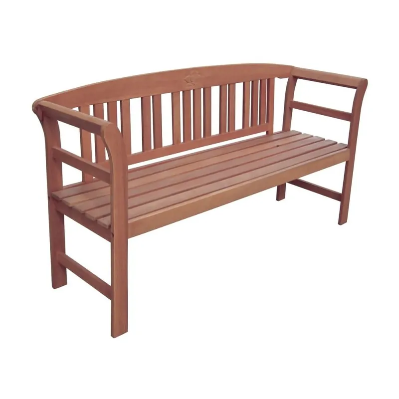 Brązowa drewniana ławka ogrodowa Harland – Garden Pleasure Bonami Sprawdź teraz