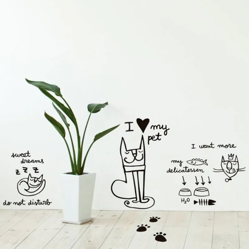 Naklejka Chispum I Love My Cat Bonami Kup online