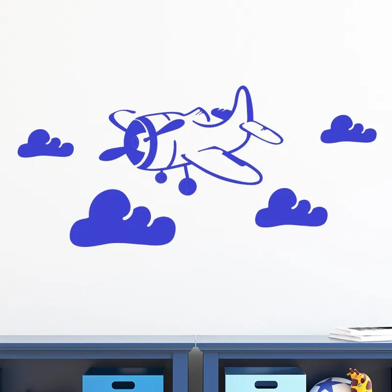 Nie przegap Naklejka Fanastick Airplane Bonami
