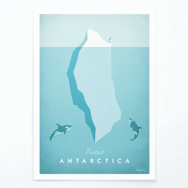 Zniżka Plakat Travelposter Antarctica, A3 Bonami