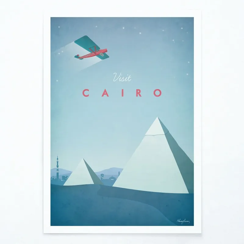 Plakat Travelposter Cairo, 30 x 40 cm Bonami Dodaj do koszyka