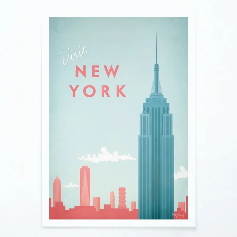 Plakat Travelposter New York, A2 Bonami Ekspresowa dostawa