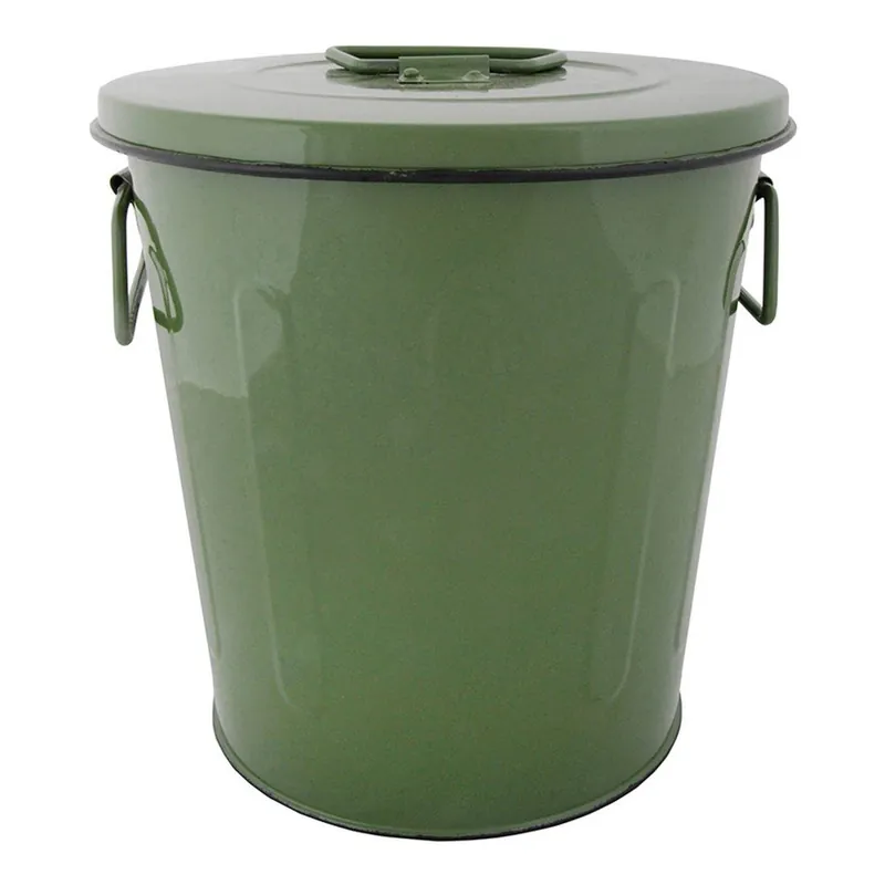 Wybór klientów Zielone wiadro z pokrywą Esschert Design Garden, 6,84 l Bonami