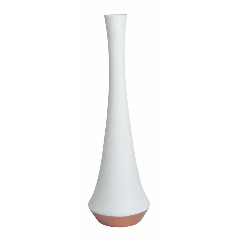 Obniżka ceny Biały wazon Salt&Pepper Diva, 51 cm Bonami