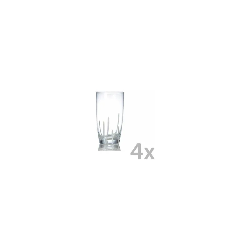 Komplet 4 szklanek Salt&Pepper Mikado, 0,45 l Bonami Nowy
