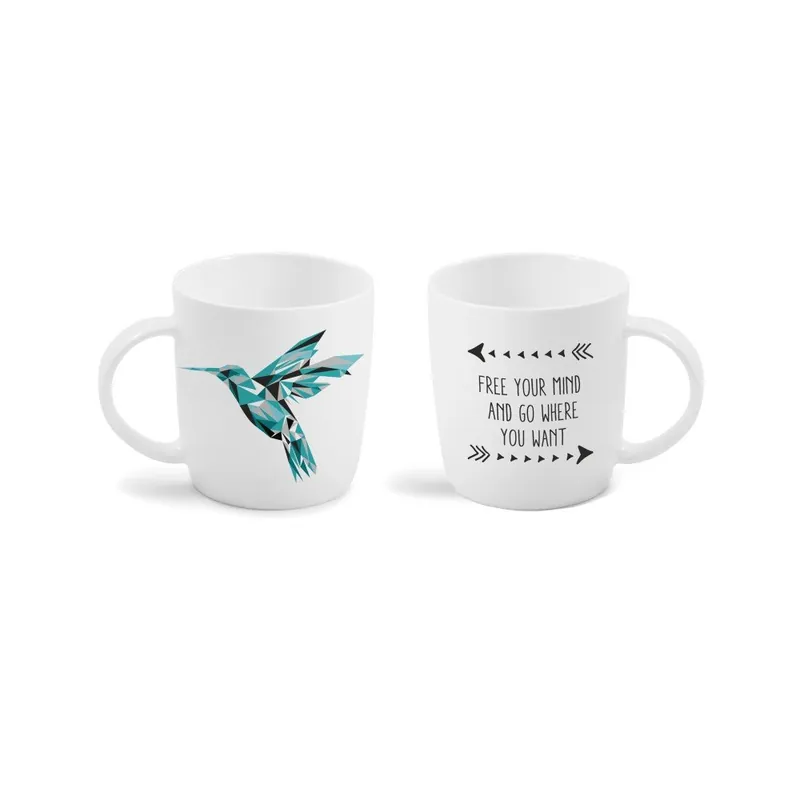 Zniżka Kubek z dwustronnym nadrukiem Vialli Design Hummingbird, 370 ml Bonami